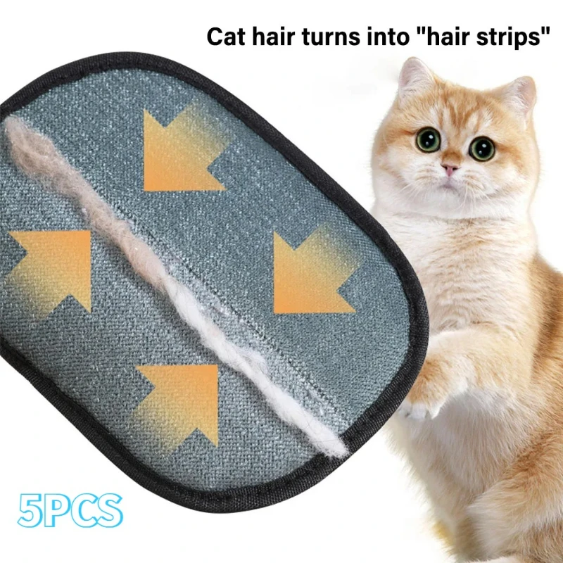 Pet Supplies Grooming - Nieuwe herbruikbare statische verwijderingshandschoenen voor het