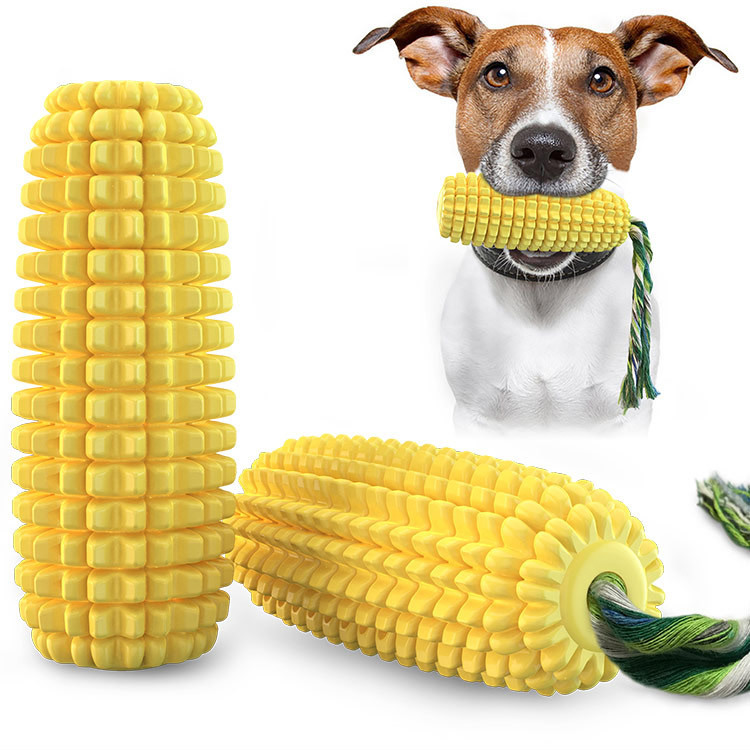 Pet Supplies Amazon - Piepende Corn Dog Tandenborstel Huisdier Speelgoed