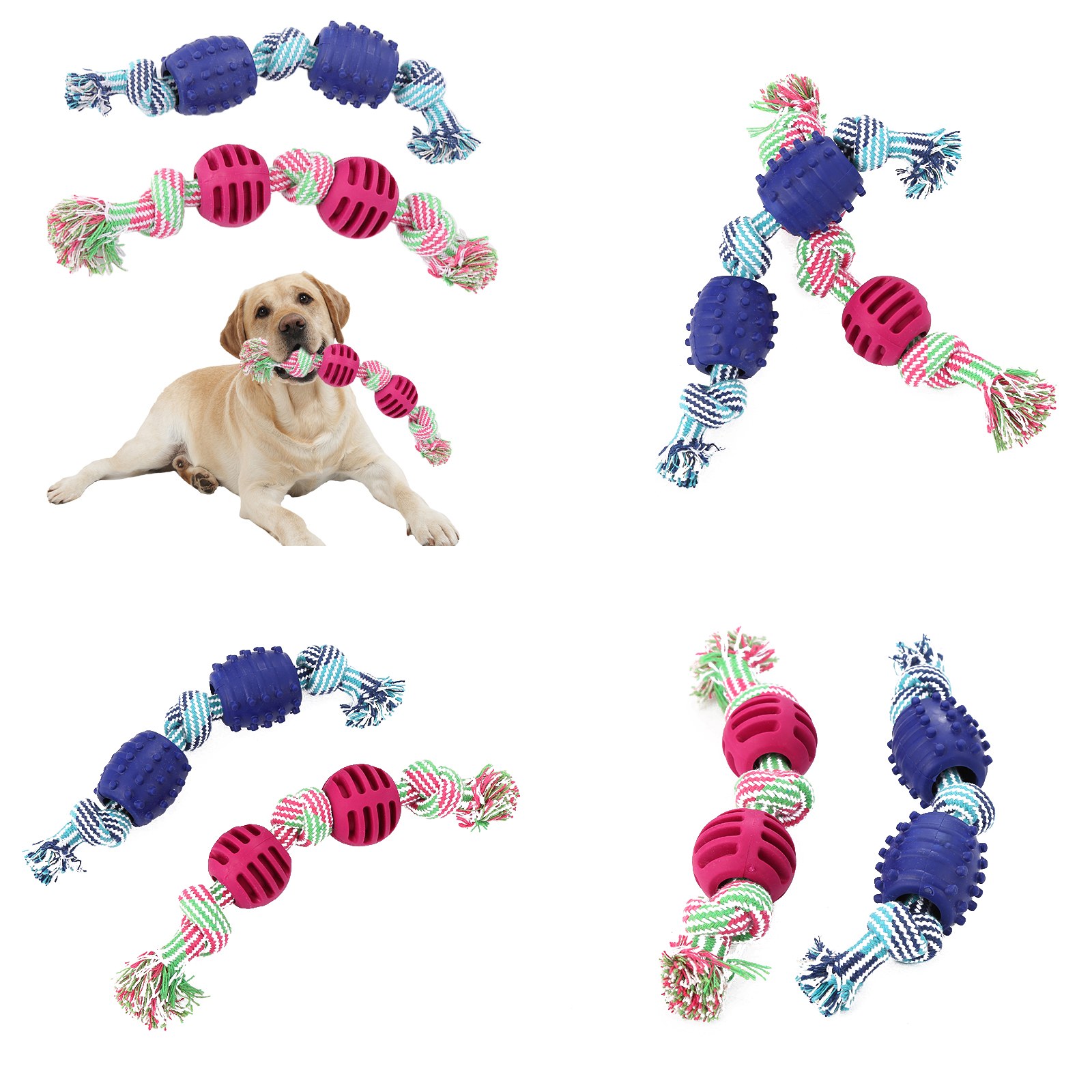 Pet Supplies Amazon - Honden speelgoed collectie van Amazon: katoenen